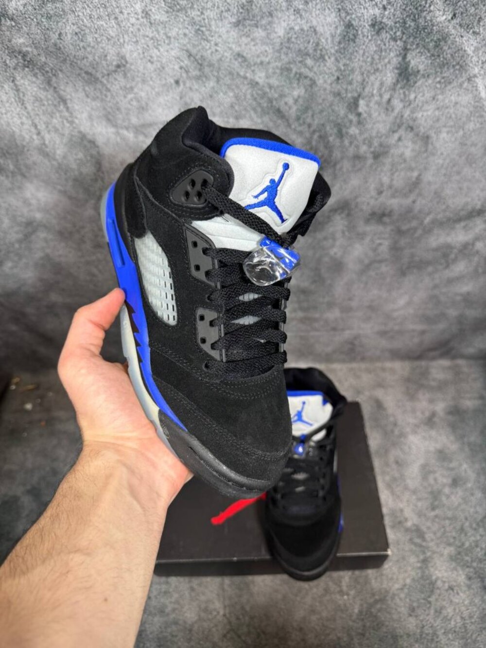 Size 5Y | Jordan 5 Racer Blue Box | Pre-Owned - Picture 1 of 9